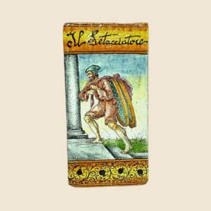 Rectangular tile cm  30 x 15 series the ancient Crafts -  the  Sieve