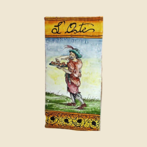 Rectangular tile cm  30 x 15 series te ancient Crafts - the Innkeeper