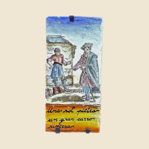 Rectangular tile cm  30 x 15 series Proverbs
