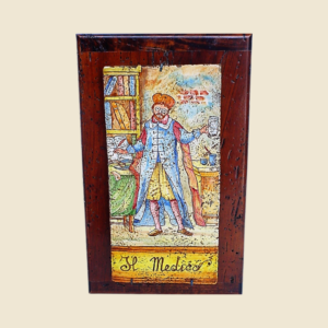 Rectanguular tile cm  30 x 15 series the ancient Crafts - the Doctor