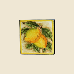Square tile cm 10 x 10  Lemons