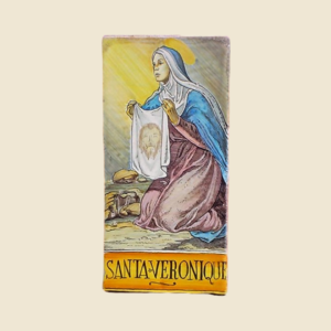 Rectangular tile cm  30 x 15 series Saints - Santa Veronique