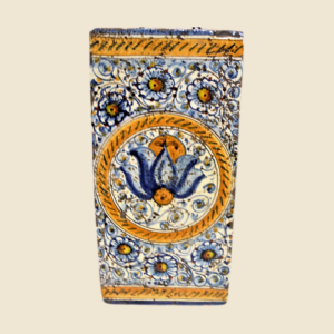 Rectangular tile cm  30 x 15 series cote of arms  - Flower