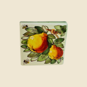 Square tile  cm 10 x 10  Pear