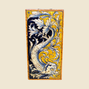 Rectangular tile cm  30 x 15 series animal  - Dolphin