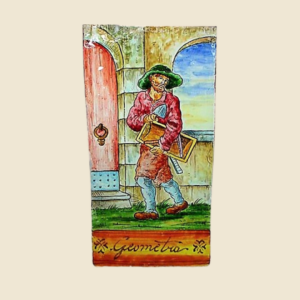Rectangular tile cm  30 x 15 series the ancient Crafts -  the  Surveyor