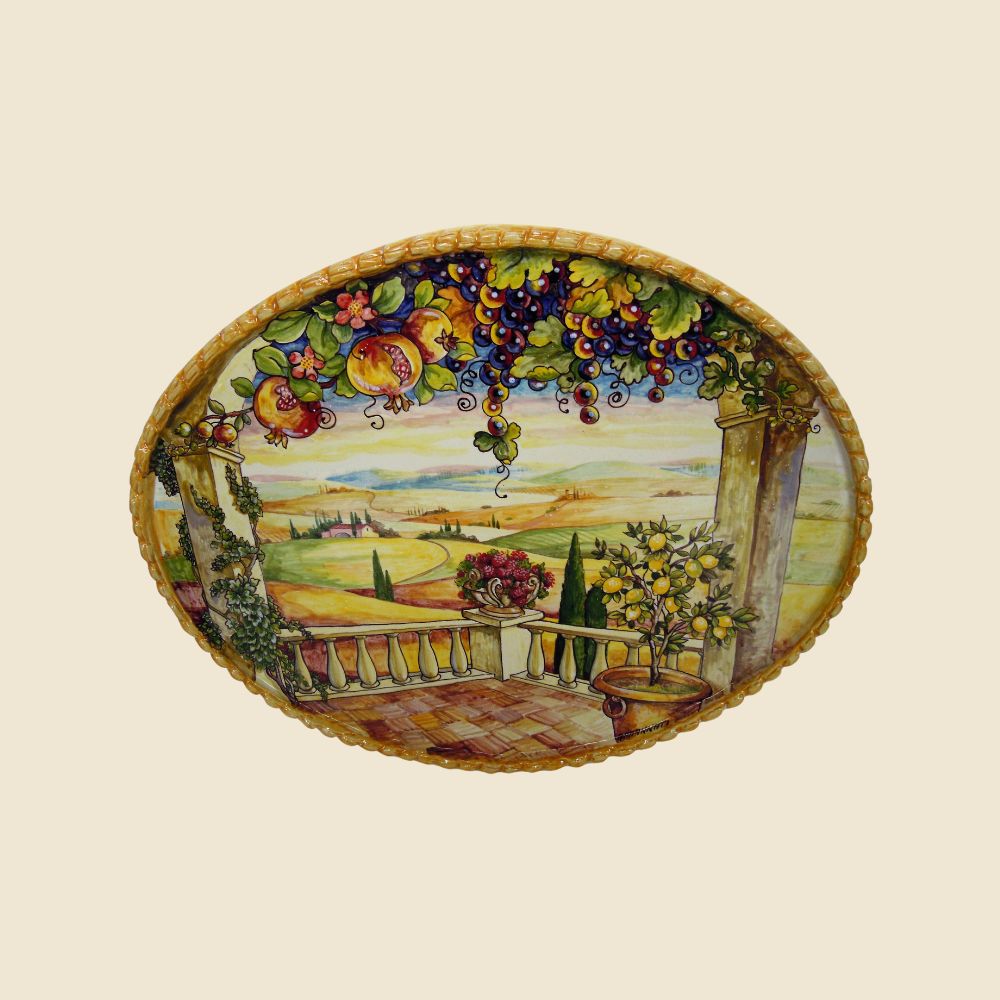 Pannelli decorativi ovali