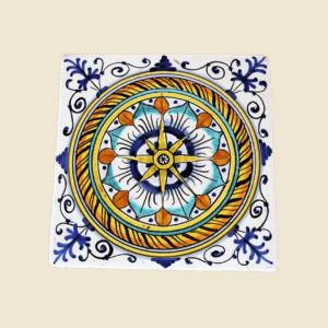 Square tile  cm 15 x 15 geometrical pattern