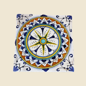 Square tile cm 15 x 15 geometrical pattern