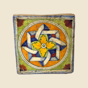 Square tile cm 15 x 15 geometrical pattern