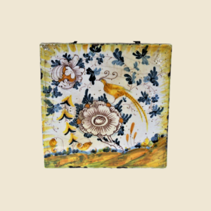 Square tile cm 15 x 15  animal pattern - bird