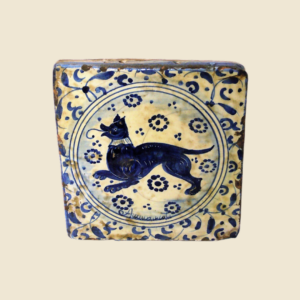 Square tile cm 15 x 15  animal pattern - dog